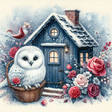 Load image into Gallery viewer, Diamond Painting - Full Round - Garden Owl (40*40CM)
