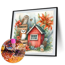 Load image into Gallery viewer, Diamond Painting - Full Round - Garden Owl (40*40CM)
