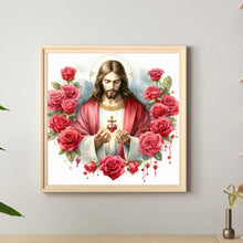 Load image into Gallery viewer, Diamond Painting - Full Round - Love red roses (40*40CM)
