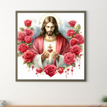 Load image into Gallery viewer, Diamond Painting - Full Round - Love red roses (40*40CM)
