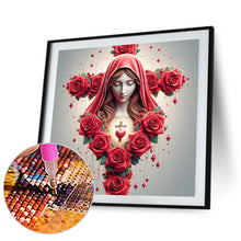Load image into Gallery viewer, Diamond Painting - Full Round - Faith cross (40*40CM)
