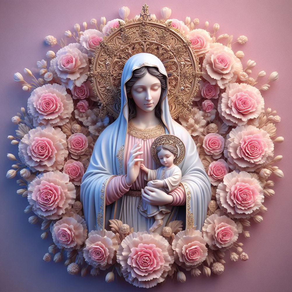 Diamond Painting - Full Round - Faith (40*40CM)