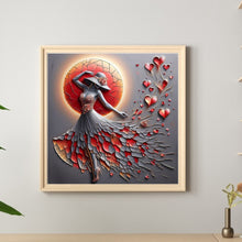Load image into Gallery viewer, Diamond Painting - Full Round - Vintage girl (40*40CM)
