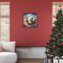 Load image into Gallery viewer, Diamond Painting - Full Round - Christmas Puppy (40*40CM)
