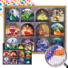 Load image into Gallery viewer, AB Diamond Painting - Full Round - Potion bottle (60*45CM)
