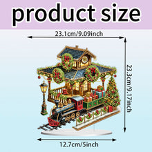 Load image into Gallery viewer, Acrylic Special Shape Christmas Cat Desktop Diamond Art Kits Bedroom Table Decor
