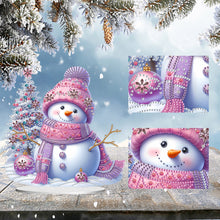 Load image into Gallery viewer, Acrylic Special Shape Christmas Cat Desktop Diamond Art Kits Bedroom Table Decor
