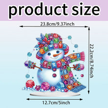 Load image into Gallery viewer, Acrylic Special Shape Christmas Cat Desktop Diamond Art Kits Bedroom Table Decor
