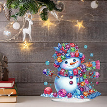 Load image into Gallery viewer, Acrylic Special Shape Christmas Cat Desktop Diamond Art Kits Bedroom Table Decor
