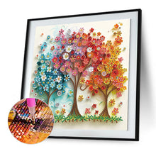 Load image into Gallery viewer, Diamond Painting - Partial Special Shaped - Quilling tree of life (30*30CM)
