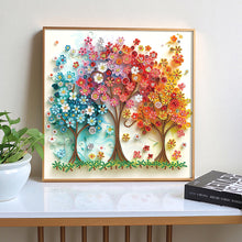 Load image into Gallery viewer, Diamond Painting - Partial Special Shaped - Quilling tree of life (30*30CM)
