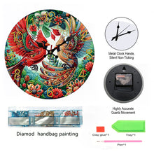 Load image into Gallery viewer, Christmas DIY Diamond Painting Clock Kits Diamond Art Wall Clock Home Wall Decor
