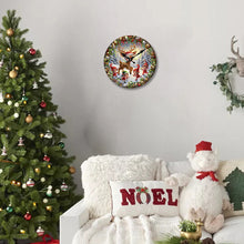 Load image into Gallery viewer, Christmas DIY Diamond Painting Clock Kits Diamond Art Wall Clock Home Wall Decor
