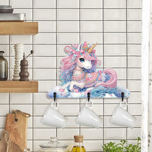 Load image into Gallery viewer, Christmas Diamond Art Hanging Hooks Rhinestone Painting Coat Hook Home Decor
