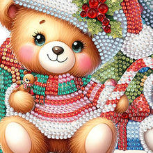 Load image into Gallery viewer, Christmas Diamond Art Hanging Hooks Rhinestone Painting Coat Hook Home Decor
