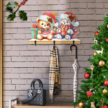 Load image into Gallery viewer, Christmas Diamond Art Hanging Hooks Rhinestone Painting Coat Hook Home Decor
