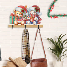Load image into Gallery viewer, Christmas Diamond Art Hanging Hooks Rhinestone Painting Coat Hook Home Decor
