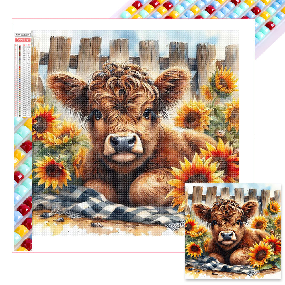 Diamond Painting - Full Square - Yak (40*40CM)