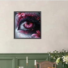 Load image into Gallery viewer, Diamond Painting - Full Round - Pink pupils (40*40CM)
