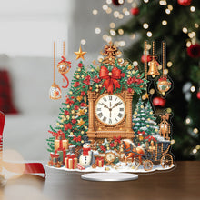 Load image into Gallery viewer, Acrylic Special Shape Xmas Tree Mermaid Table Top Diamond Painting Ornament Kits
