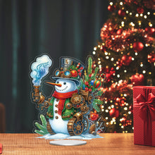 Load image into Gallery viewer, Acrylic Special Shape Xmas Tree Mermaid Table Top Diamond Painting Ornament Kits
