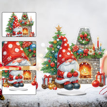 Load image into Gallery viewer, Acrylic Special Shape Xmas Tree Mermaid Table Top Diamond Painting Ornament Kits
