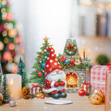 Load image into Gallery viewer, Acrylic Special Shape Xmas Tree Mermaid Table Top Diamond Painting Ornament Kits
