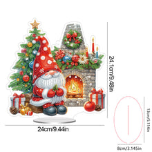 Load image into Gallery viewer, Acrylic Special Shape Xmas Tree Mermaid Table Top Diamond Painting Ornament Kits
