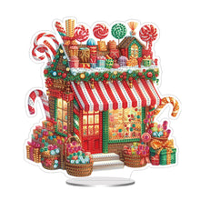 Load image into Gallery viewer, Acrylic Special Shape Xmas Tree Mermaid Table Top Diamond Painting Ornament Kits
