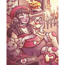 Load image into Gallery viewer, Diamond Painting - Full Square - Halloween girl (45*60CM)
