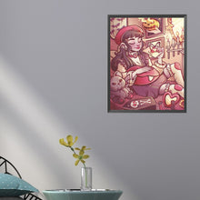 Load image into Gallery viewer, Diamond Painting - Full Square - Halloween girl (45*60CM)
