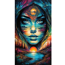 Load image into Gallery viewer, AB Diamond Painting - Full Round - Goddess of nature (40*70CM)
