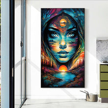 Load image into Gallery viewer, AB Diamond Painting - Full Round - Goddess of nature (40*70CM)
