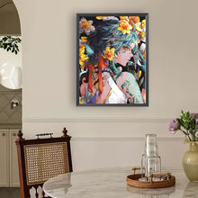 Load image into Gallery viewer, Diamond Painting - Full Round - Genshin Impact Xiao (30*40CM)
