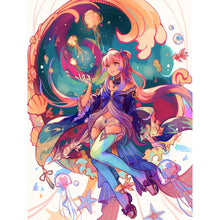 Load image into Gallery viewer, Diamond Painting - Full Round - GenShin Impact Lisa (30*40CM)
