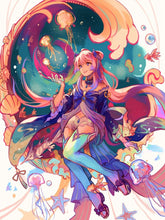 Load image into Gallery viewer, Diamond Painting - Full Round - GenShin Impact Lisa (30*40CM)
