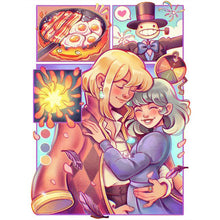 Load image into Gallery viewer, Diamond Painting - Full Round - Howl&#39;s Moving Castle (30*40CM)
