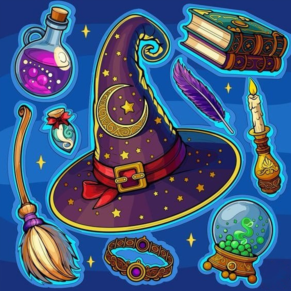 Diamond Painting - Full Round - Magic (40*40CM)