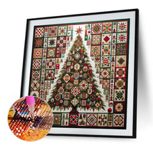 Load image into Gallery viewer, Diamond Painting - Full Round - Fabric Christmas Tree (50*50CM)
