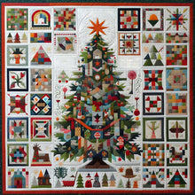 Load image into Gallery viewer, Diamond Painting - Full Round - Embroidered Christmas Tree (50*50CM)
