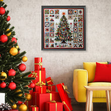 Load image into Gallery viewer, Diamond Painting - Full Round - Embroidered Christmas Tree (50*50CM)
