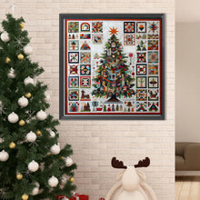 Load image into Gallery viewer, Diamond Painting - Full Round - Embroidered Christmas Tree (50*50CM)
