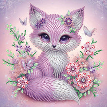 Load image into Gallery viewer, Diamond Painting - Partial Special Shaped - Fox (30*30CM)
