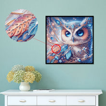Load image into Gallery viewer, Diamond Painting - Partial Special Shaped - Owl (30*30CM)
