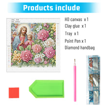 Load image into Gallery viewer, Diamond Painting - Partial Special Shaped - Our Lady of Jesus (30*30CM)
