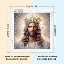 Load image into Gallery viewer, Diamond Painting - Partial Special Shaped - Our Lady of Jesus (30*30CM)
