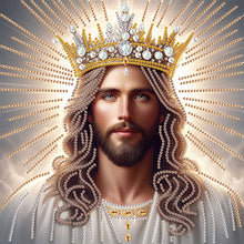 Load image into Gallery viewer, Diamond Painting - Partial Special Shaped - Our Lady of Jesus (30*30CM)
