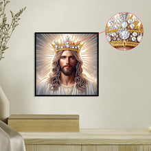 Load image into Gallery viewer, Diamond Painting - Partial Special Shaped - Our Lady of Jesus (30*30CM)
