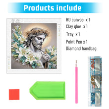 Load image into Gallery viewer, Diamond Painting - Partial Special Shaped - Our Lady of Jesus (30*30CM)
