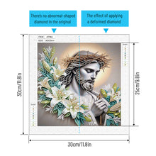 Load image into Gallery viewer, Diamond Painting - Partial Special Shaped - Our Lady of Jesus (30*30CM)
